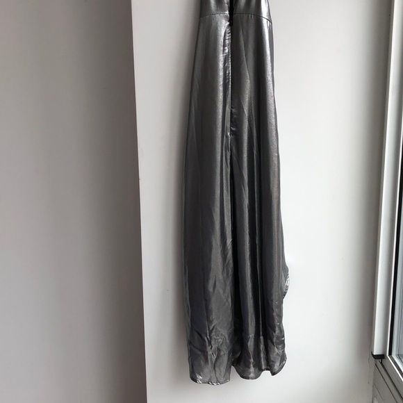 Privacy Please “Lehunt” Metallic Front Tie Dress! - Picture 9 of 13